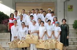 梧州市工人医院抗疫人员收到红十字会的暖心慰问