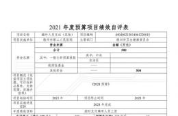 梧州市第二人民医院2021年单位决算